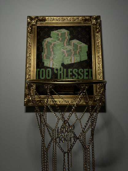Too Blessed Basketball Hoop