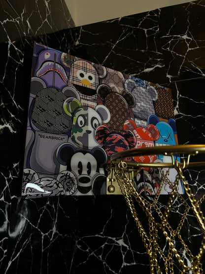 Hypebeast Bear Basketball Hoop